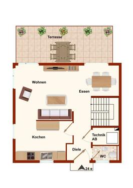 Foto - 5 Zimmer Einfamilienhaus zur Miete in Schloß Holte-Stukenbrock