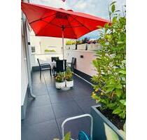 Voll-Möblierte 2 Zimmer Woh., 16m² Terrasse, U-Bahn H in der Nähe - Köln Nippes