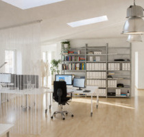 Büroplatz München Westend – 1–2 Arbeitsplätze All-Inklusive (hel