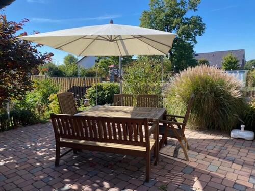 Foto - Leiferde: Voll möbelierte 4-Zi Wohnung, Garage, Terrasse, Garten