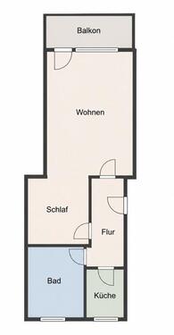 Foto - 1.5 Zimmer Hochparterre zur Miete in Stuttgart
