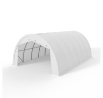 Gebogene Zelthalle 6,1x18,3m PVC 750gm2 - Görlitz