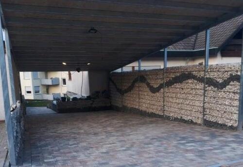 Foto - Carport Stellplatz Überdachter Stellpl. Wohnmobil Wohnwagen Boot