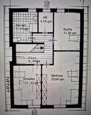Foto - Helle 2-Zimmer DG-Wohnung in Grasberg zu vermieten