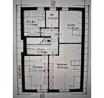 Helle 2-Zimmer DG-Wohnung in Grasberg zu vermieten