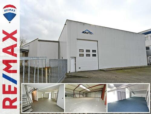 Foto - Großzügige Bürofläche mit geräumiger Gewerbehalle Lagerhalle in Hasselt !