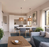 All inclusive 6-18 Monate; Voll möblierte 2-Zi-Wohnug 54qm Balkon - Münster Münster-Südost