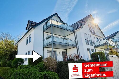 Foto - Schöne Erdgeschosswohnung mit Tiefgaragestellplatz in begehrter Zentrumslage von Nümbrecht!