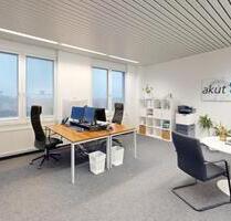 Helles Büro mit 4 Fenstern, Küche, Meetingraum, flexibel, Reinigung inklusive - Düsseldorf Stadtbezirk 9