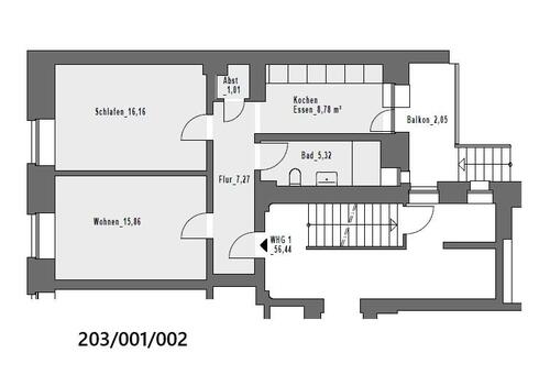 Foto - 2 Zimmer Erdgeschoßwohnung zur Miete in Hagen