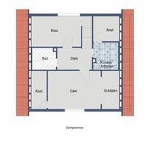 3 Zimmer DG wohnung - 660,00&nbsp;EUR Kaltmiete, ca.&nbsp; 40,00&nbsp;m&sup2; in Eislingen (Fils) (PLZ: 73054)