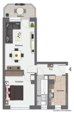 Foto - Etagenwohnung in Chemnitz