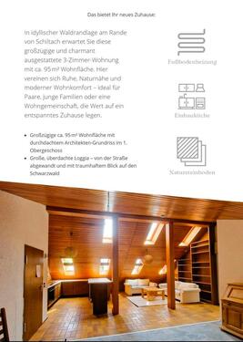 Foto - 3 Zimmer Maisonettenwohnung in Schiltach