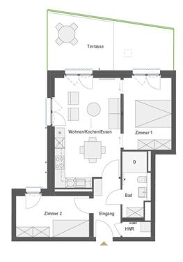 Foto - Etagenwohnung zur Miete in Berlin