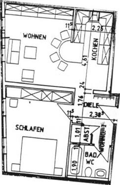Foto - Etagenwohnung zur Miete in Kirtorf