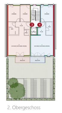 Foto - Etagenwohnung in Karlsruhe