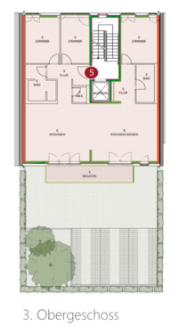 Foto - Etagenwohnung in Karlsruhe zum Kaufen