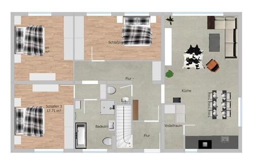 Foto - 4 Zimmer Einfamilienhaus zur Miete in Kaiserslautern