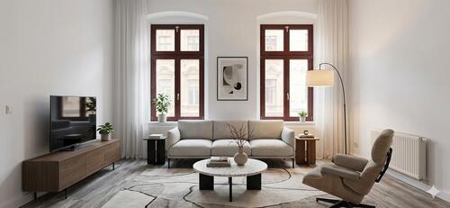 Foto - Frisch renoviert und ab sofort bezugsfertig. Helle 2-Zimmer-Wohnung - direkt in der Görlitzer Innenstadt!