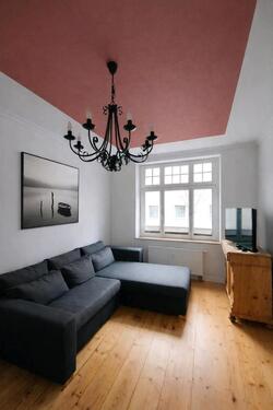 Foto - 3-Raum-Wohnung mit Charakter, Altlindenau, zu vermieten teilmöbl.