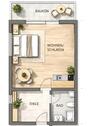 Foto - 1 Zimmer Etagenwohnung zur Miete in Gernsbach