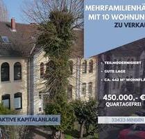 2 Mehrfamilienhäuser mit 10 Wohneinheiten - Minden Bölhorst