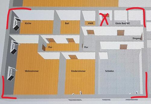 Foto - geräumige 3 Raum Wohnung ca. 126 qm