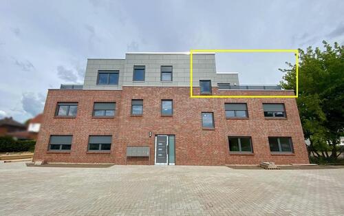 Foto - ERSTBEZUG PROVISIONSFREI: Einzigartige 2-Raum-Whg. m. exklusiver 47m² Dachterrasse u. Stellplatz