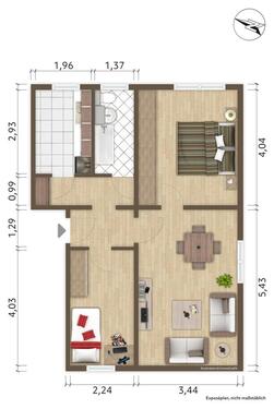 Foto - 3 Zimmer Etagenwohnung zur Miete in Hoyerswerda
