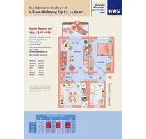 Schöne 2-Raum-Wohnung im Süden von Halle - Halle (Saale) Silberhöhe