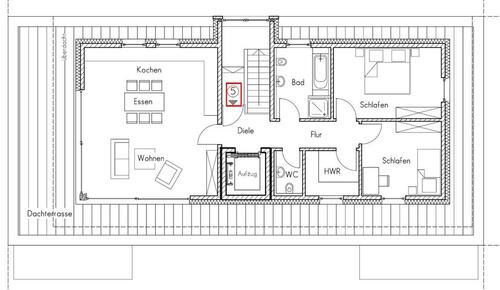 Foto - Penthouse Mietwohnung zu sofort frei