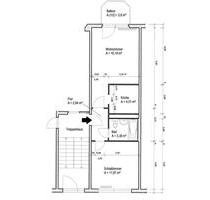 helle möblierte 2-Raum-Wohnung, Balkon - Reichenbach im Vogtland