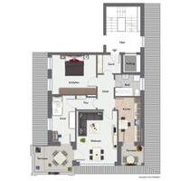 Schöne 3-Zi.-Wohnung mit 2 Balkonen und herrlicher Aussicht in Deggendorf zu vermieten.