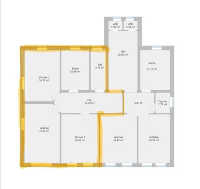 Foto - Erstbezug nach Kernsanierung – 3-Zimmer-Wohnung