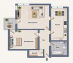 Foto - 2 Zimmer Etagenwohnung zum Kaufen in Minden