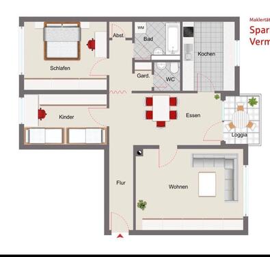 Foto - 3,5 Zimmer Wohnung in Weiden ab 15.05.2026 verfügbar