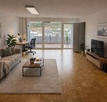 Möblierte Zwei-Zimmer-Wohnung Business-Apartment mit Fernblick - Flein
