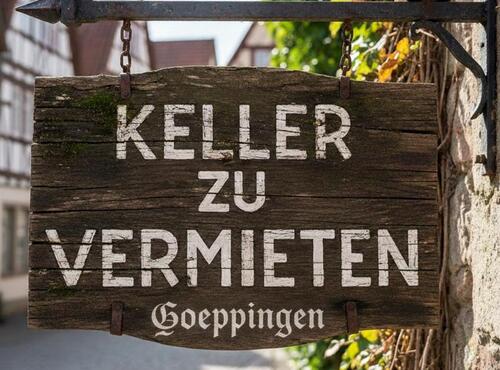 Foto - Zusätzlicher Stauraum: Kellerabteil mit Fenster in Göppingen