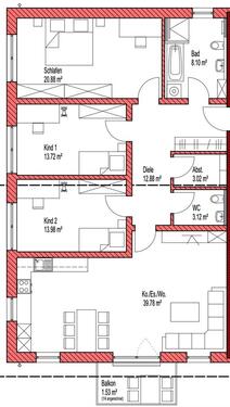 Foto - 4.5 Zimmer Etagenwohnung zur Miete in Dingolfing
