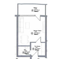 +++kleine 1,5 Zimmer Wohnung mit Balkon und PKW Stellplatz zu vermieten+++ - Bad Wildbad