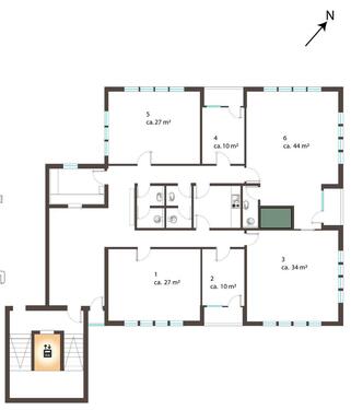Foto - Biete Büroraum in Bürogemeinschaft 10m² bis 45 m²