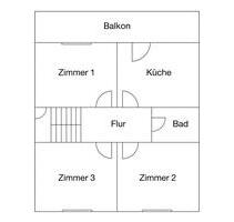 Helle 3-Zimmer-Wohnung in angenehmer Lage - Werneck