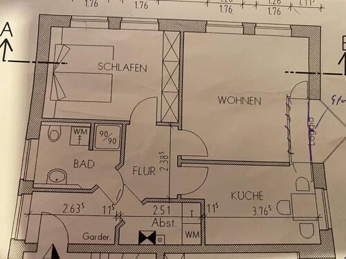 Foto - 2 Zimmer Etagenwohnung in Lindern (Oldenburg)