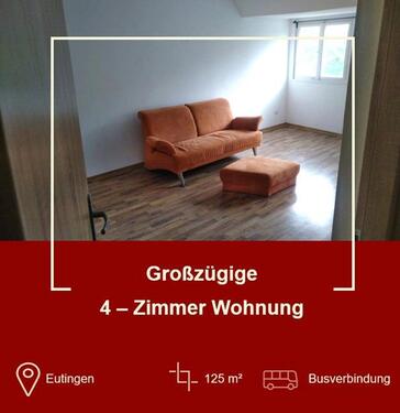 Foto - Helle 4-Zimmer-Wohnung – ruhige Lage & top Bahnanbindung