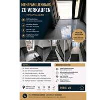 Mehrfamilienhaus mit 8 Einheiten + 2 Werbetafel-Voll vermietet- - Wuppertal Gemarkung Langerfeld