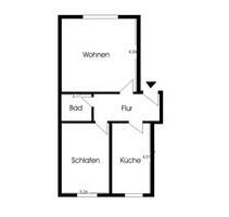 Kapitalanlage in WHV, vermietete Wohnung + Garage, provisionsfrei - Wilhelmshaven Heppens