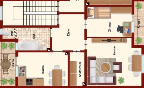 Foto - 3 Zimmer Etagenwohnung zur Miete in Neuburg an der Donau