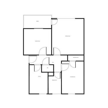 Foto - 3 Zimmer Etagenwohnung zur Miete in Korntal-Münchingen