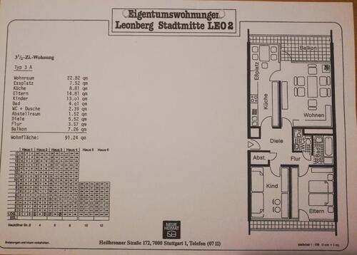 Foto - Citywohnung in Leonberg - 279.000,00 EUR Kaufpreis,