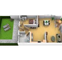 Erstbezug nach Kernsanierung helle 2 – Zimmer - Gartenwohnung - Oldenburg Ziegelhof